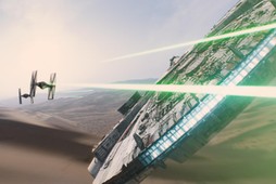 Kadr z filmu Star Wars - The Force Awakens 