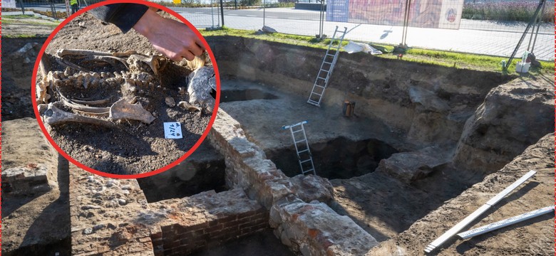 Toruń. Znaleźli szkielet dziecka w "dziwnym układzie"
