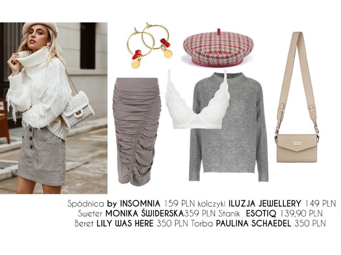 Zimowe STYLIZACJE w jasnych kolorach