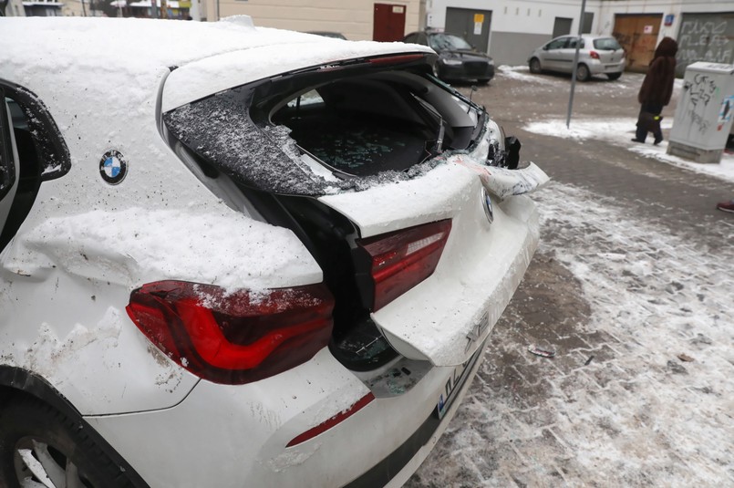 Uszkodzony samochód