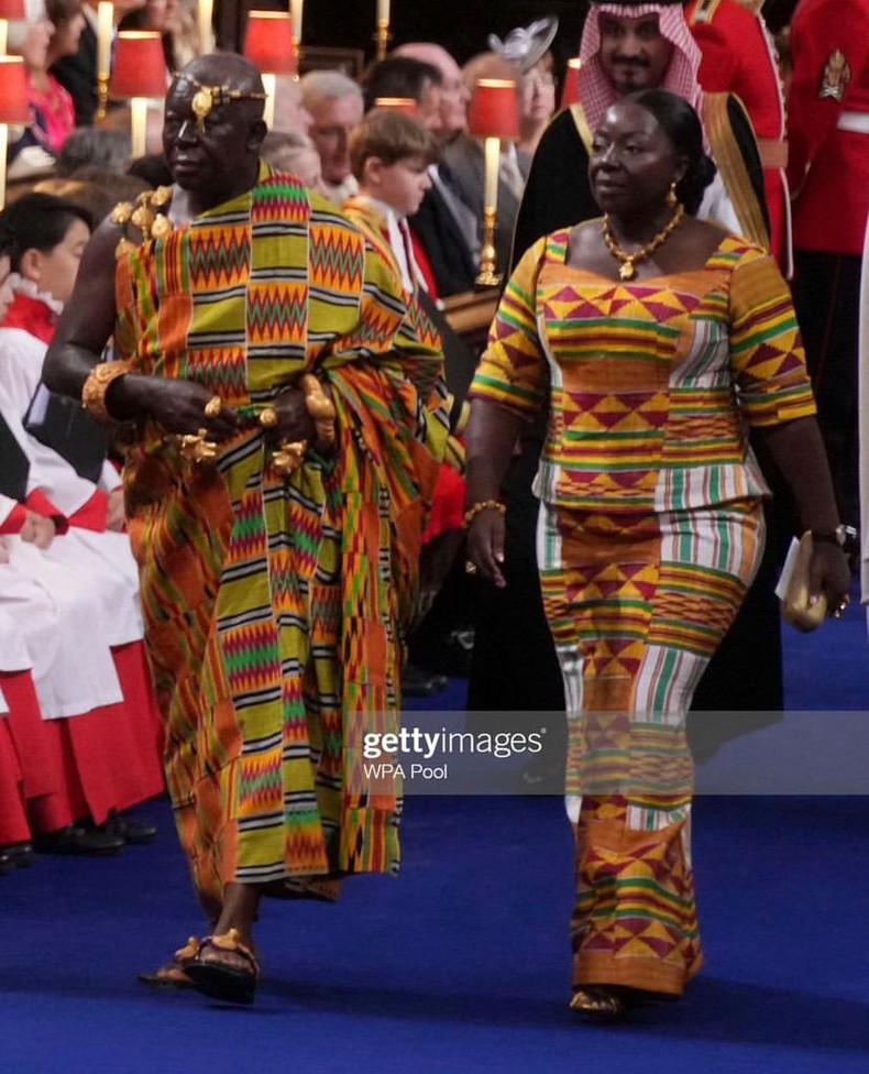 Otomfuor Osei Tutu and Lady Julia