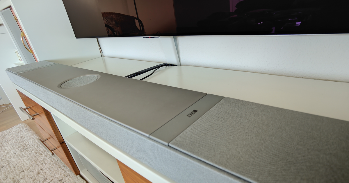 Soundbar KEF Xio im Test: grandioser Klang – auch ohne Subwoofer