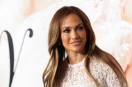 Jennifer Lopez na pokazie filmu ,,Wyjdź za mnie'', Los Angeles, lutu 2022, fot. Mario Anzuoni