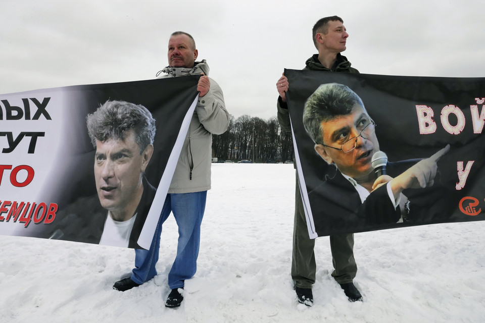 RUSSIA NEMTSOV MURDER ANNIVERSARY (Anniversary of assassination of Boris Nemtsov)