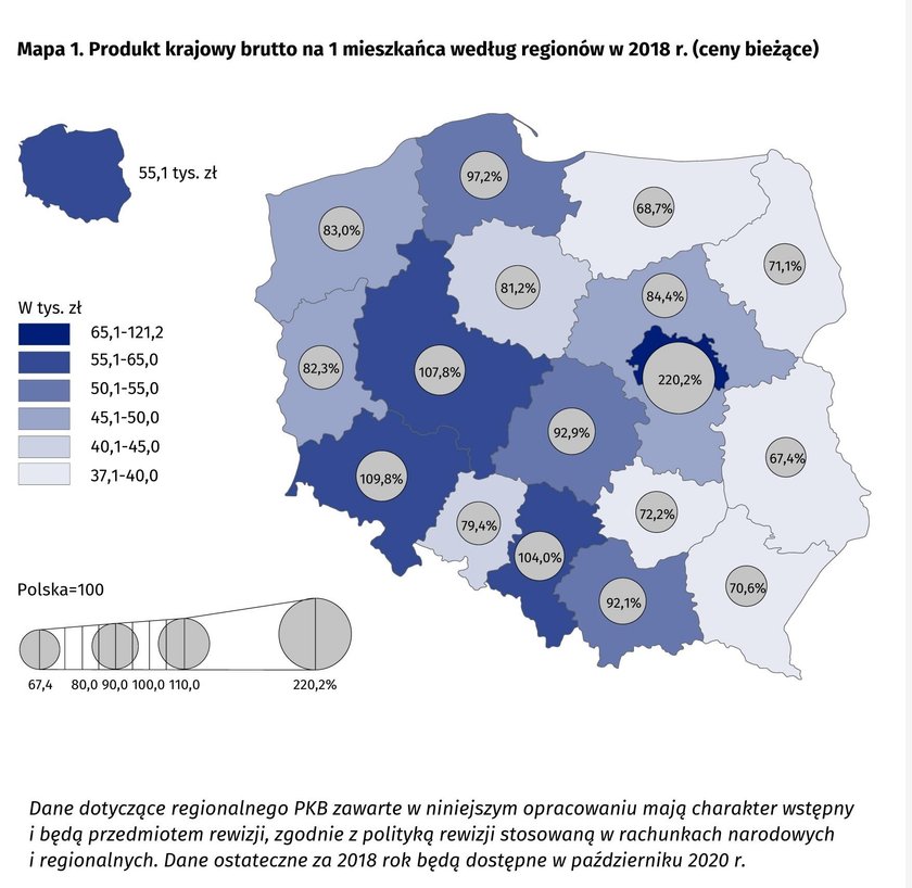 PKB na 1 mieszkańca