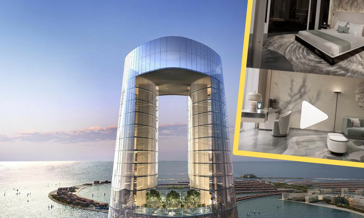 Najwyższy hotel na świecie już prawie skończony. Wygląda jak gigantyczna igła