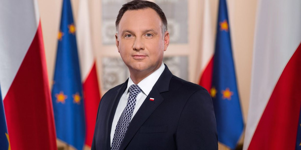 Prezydent Andrzej Duda.