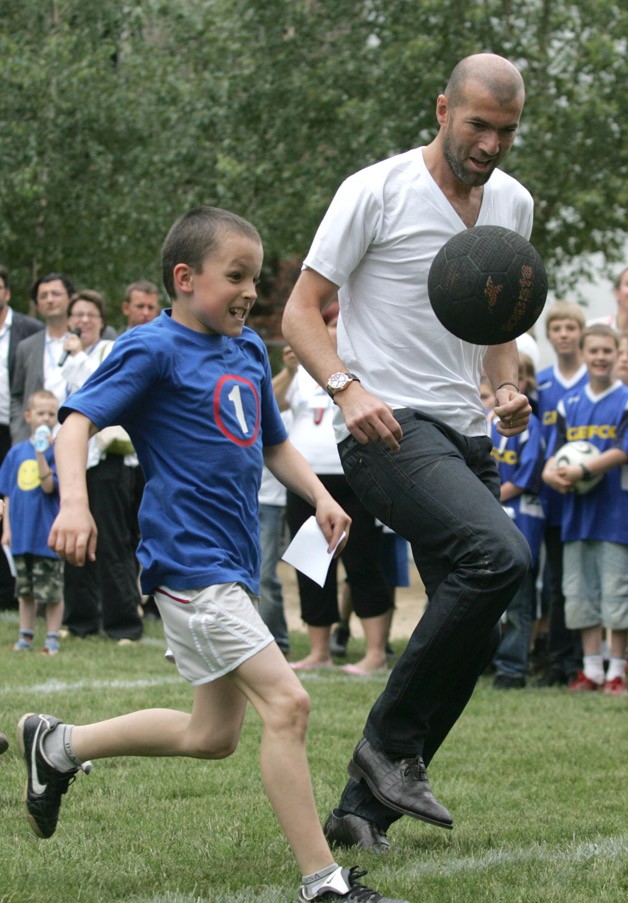 WARSZAWA ZIDANE OTWARCIE PLACU DO ZAJĘĆ SPORTOWYCH