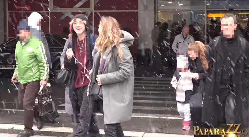 Branka Katić sa sinom