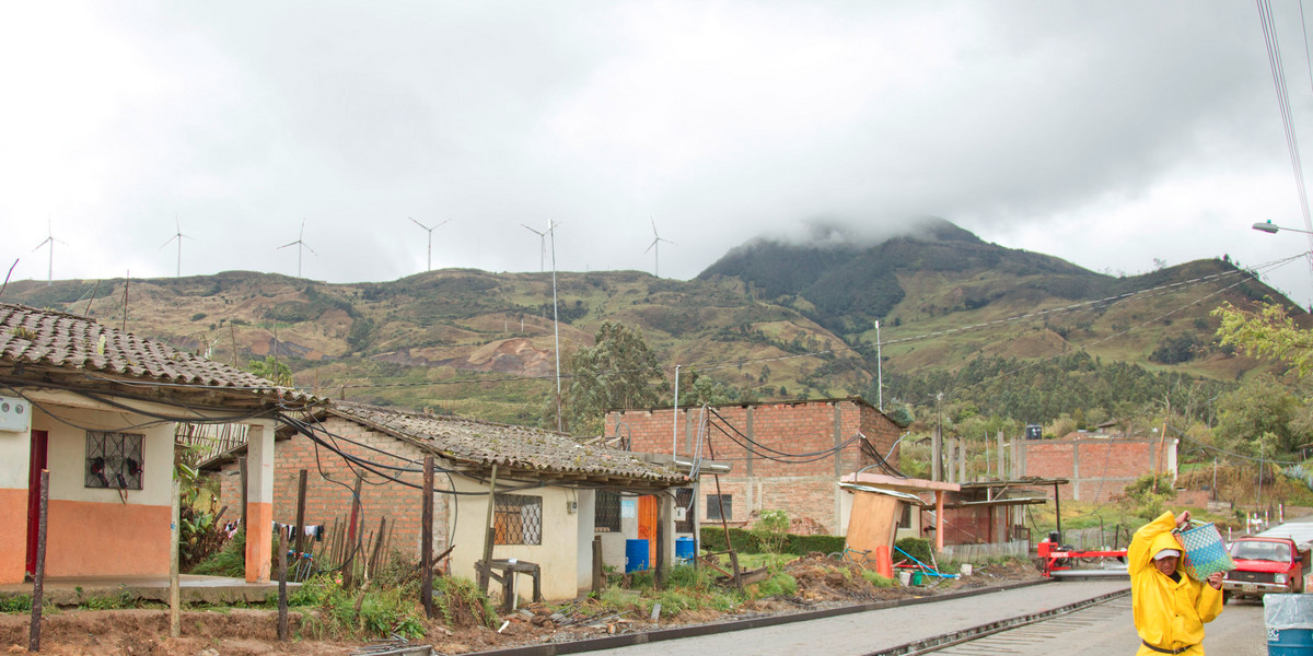 A town in Loja, Ecuador.