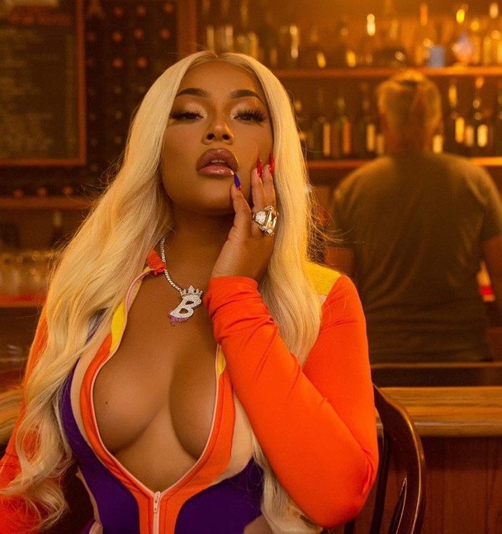 Stefflon Don has revealed how she met her boo, Burna Boy and it would surprise many that they actually met at a show in Ghana [Instagram/StefflonDon]