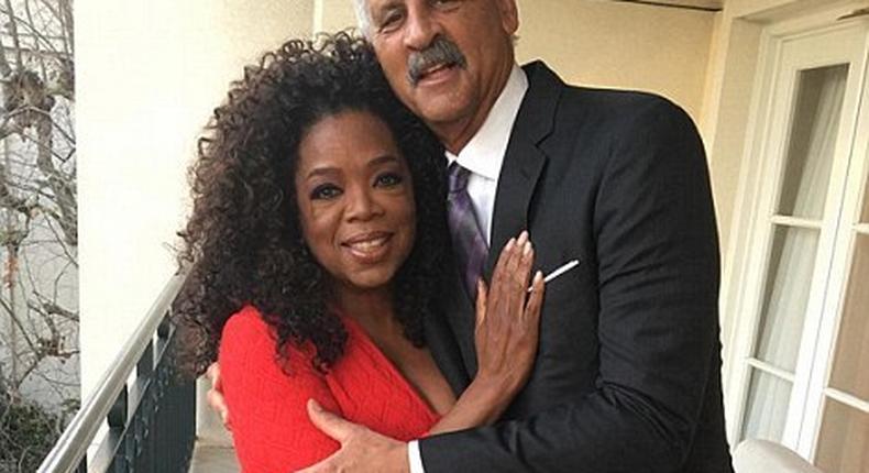 Oprah Winfrey and longtime beau Stedman Graham