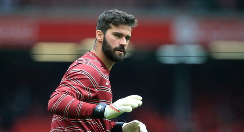 Liverpool's Brazilian goalkeeper Alisson Becker Creator: Lindsey Parnaby