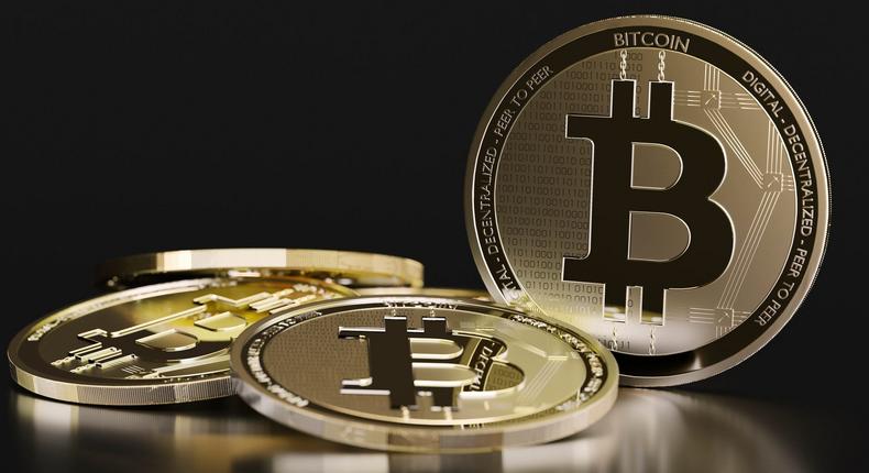 bitcoin cryptocurrency - stock illustrationGetty