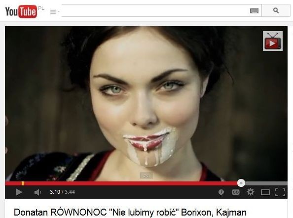 Luxuria Astaroth w teledysku Donatana