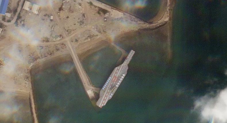 Iran has a fake aircraft carrier