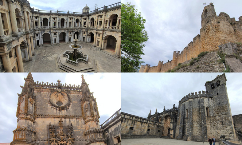 Convento de Cristo zachwyca rozmachem, zdobieniami i średniowiecznym klimatem