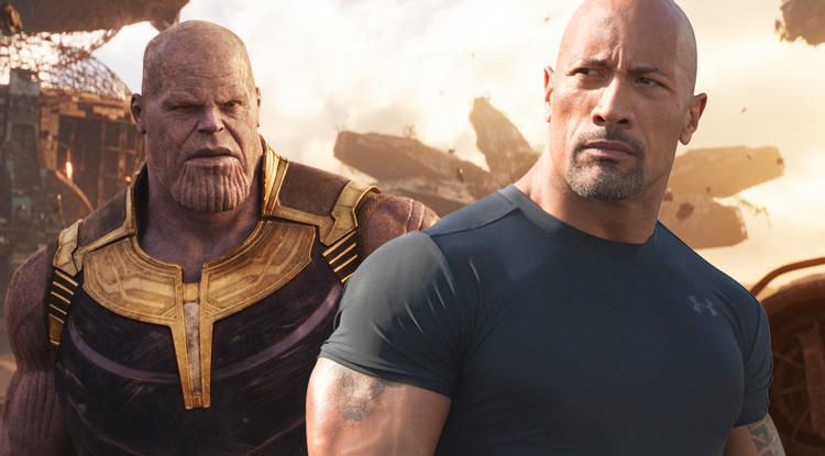 Thanos és Dwayne Johnson harcolnak!