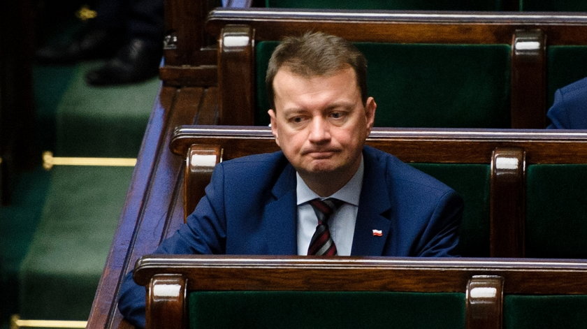 Minister spraw wewnętrznych Mariusz Błaszczak