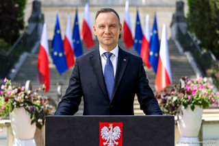Orędzie Dudy na 20 lat Polski w UE. 'Pojawiają się niepokojące tendencje'