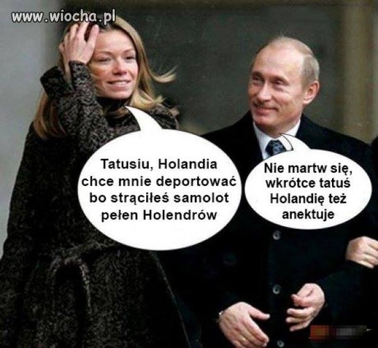 mem z Władimirem Putinem / wiocha.pl