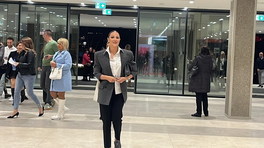 Aleksandra Prijović na koncertu Marije Šerifović