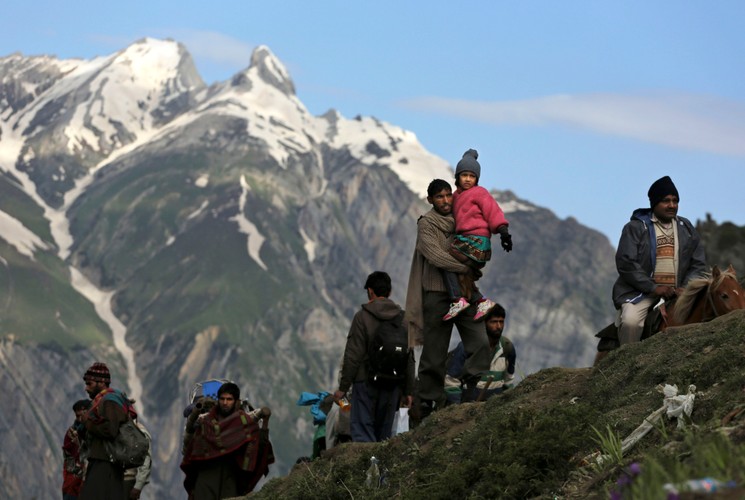 Pielgrzymka przez góry Kaszmiru