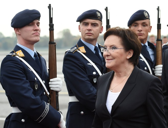 Ewa Kopacz, Angela Merkel