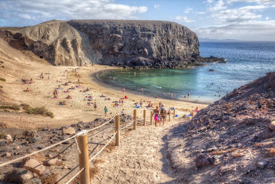 Playa Papagayo, Lanzarote. / fot. Zu Sanchez Photography/Getty Images