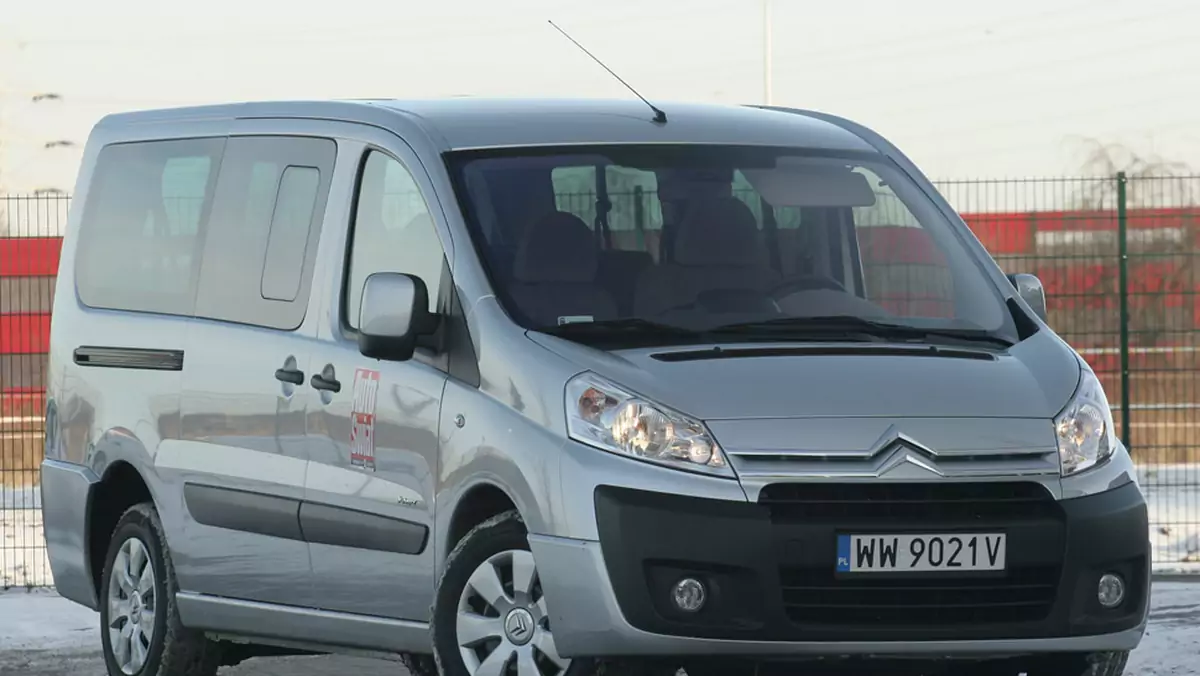 Citroen Jumpy: wygodne auto dla 9 osób