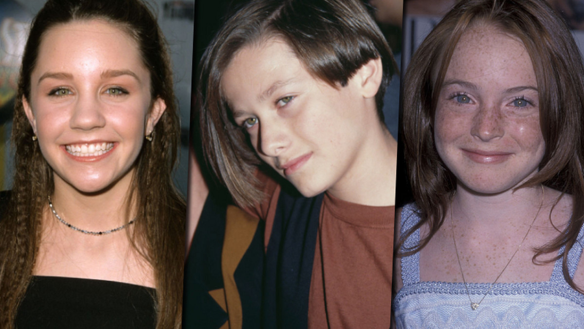 Amanda Bynes, Edward Furlong i Lindsay Lohan w dzieciństwie