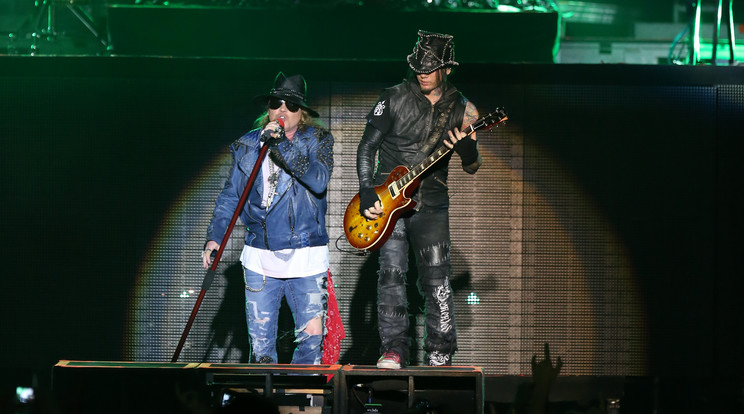 A Guns N' Roses újra összeállt / Fotó: AFP