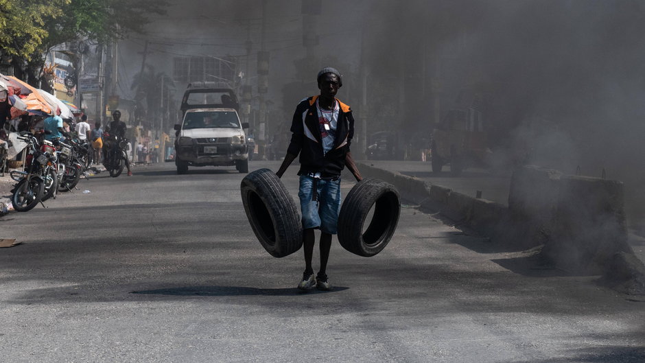 Protesty w Port-au-Prince