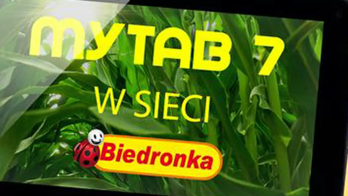 Tablet myTAB 7 z Androidem 4.2 13 czerwca w Biedronce