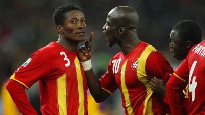 Gyan reveals what Appiah said in viral photo after 2010 World Cup penalty miss