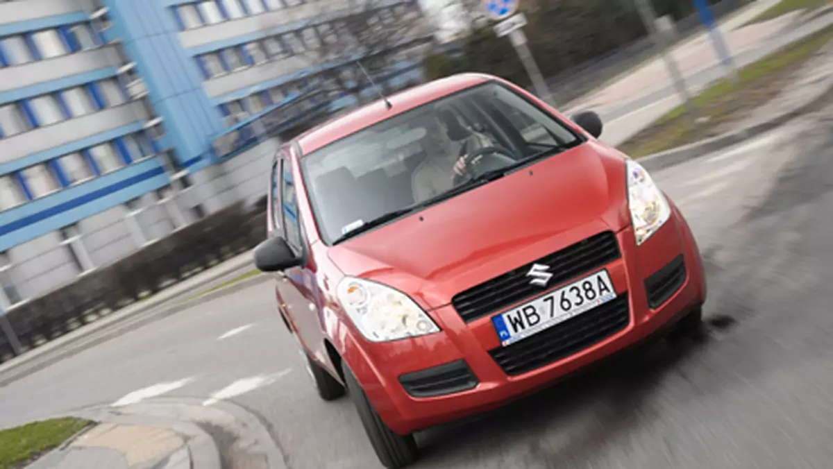 Suzuki Splash 1.0: Mieszczuch dla niewymagających