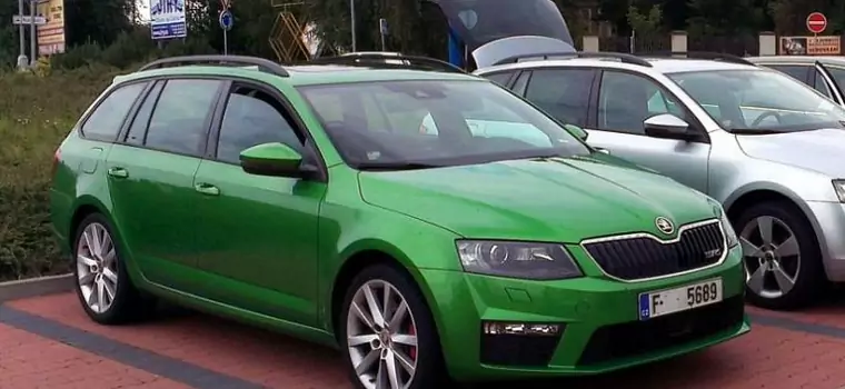 Skoda Octavia RS w pełnej okazałości