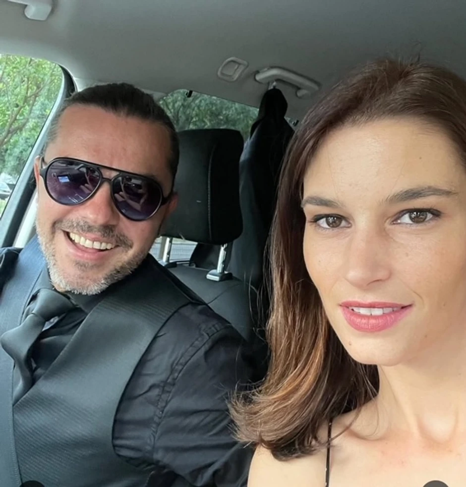 Marija Vujović sa mužem