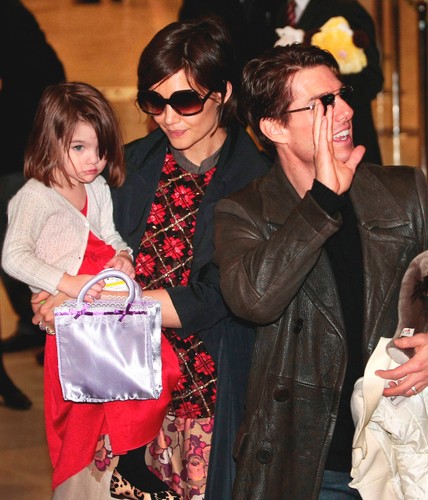 Katie Holmes i Tom Criuse z Suri