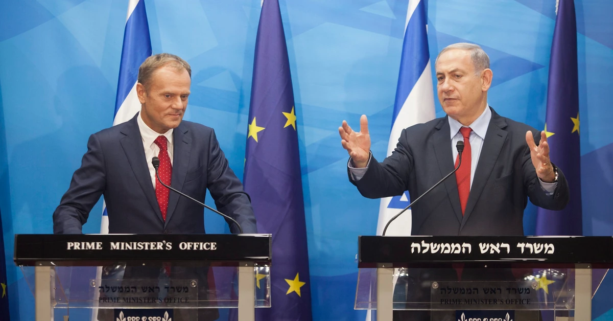 Israel outraged by Tusk's words. "Poland would do the same"