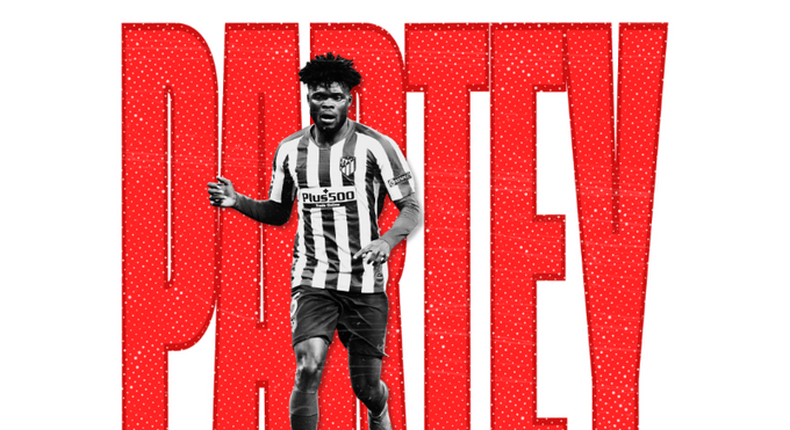 Thomas Partey given No.18 shirt at Arsenal; will earn £250,000 per week