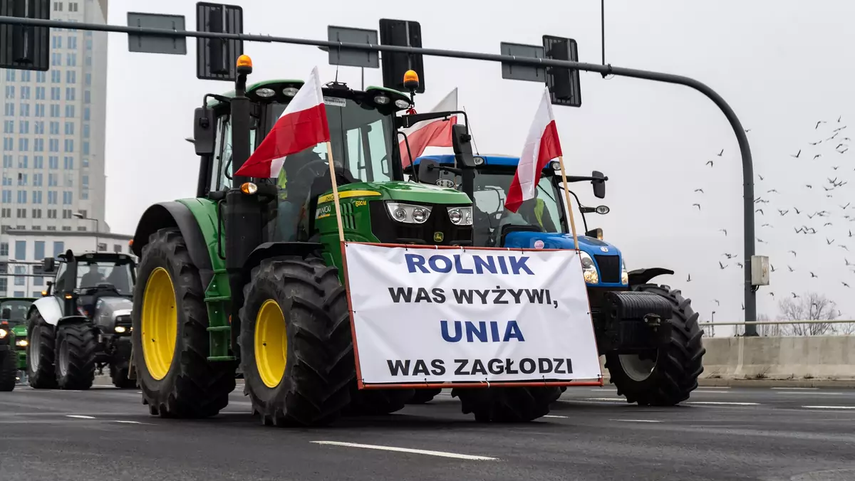 Protest rolników w Polsce. Utrudnienia dla kierowców