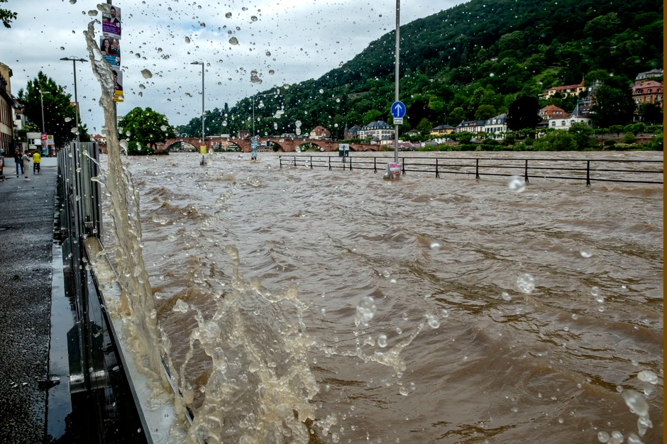 Poplave u Nemačkoj - Hajdelberg 3. juna