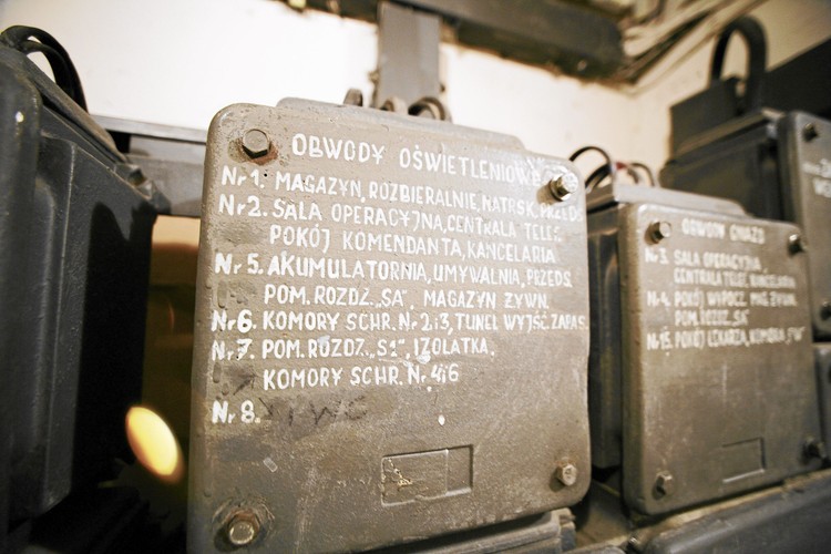 ŁÓDŹ. Schron przeciwatomowy pod budynkiem elektrociepłowni przy ul. Andrzejewskiej