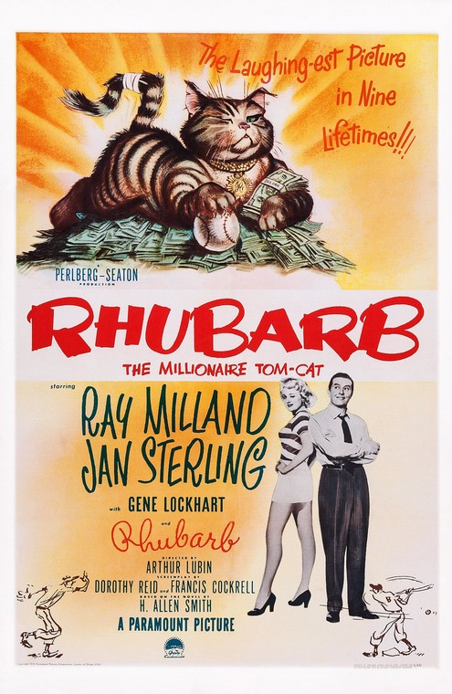 "Rhubarb" - plakat filmu