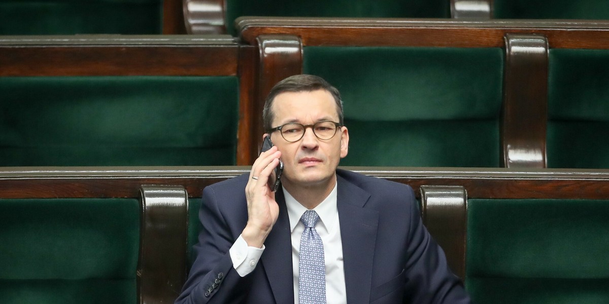 Premier Mateusz Morawiecki szuka chętnego kandydata na stanowisko ministra finansów.