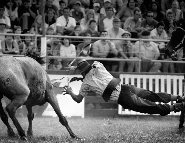 Coroczne wielkanocne rodeo dla gaucho, czyli południowoamerykańskich kowboi