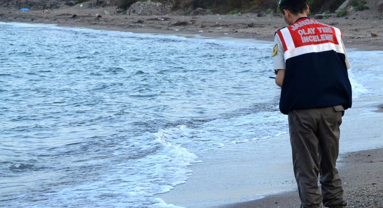 This image of Alan Kurdi became a tragic symbol of the 2015 refugee crisis