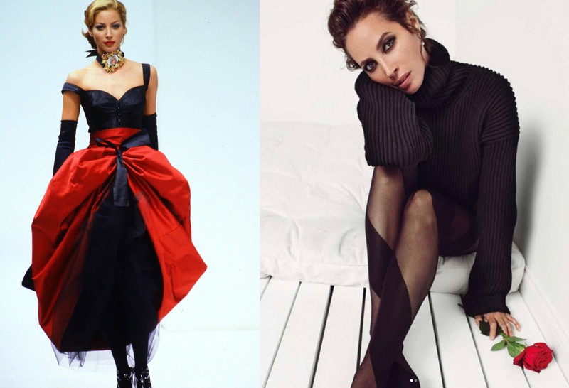 Legenda 90. rokov Christy Turlington.