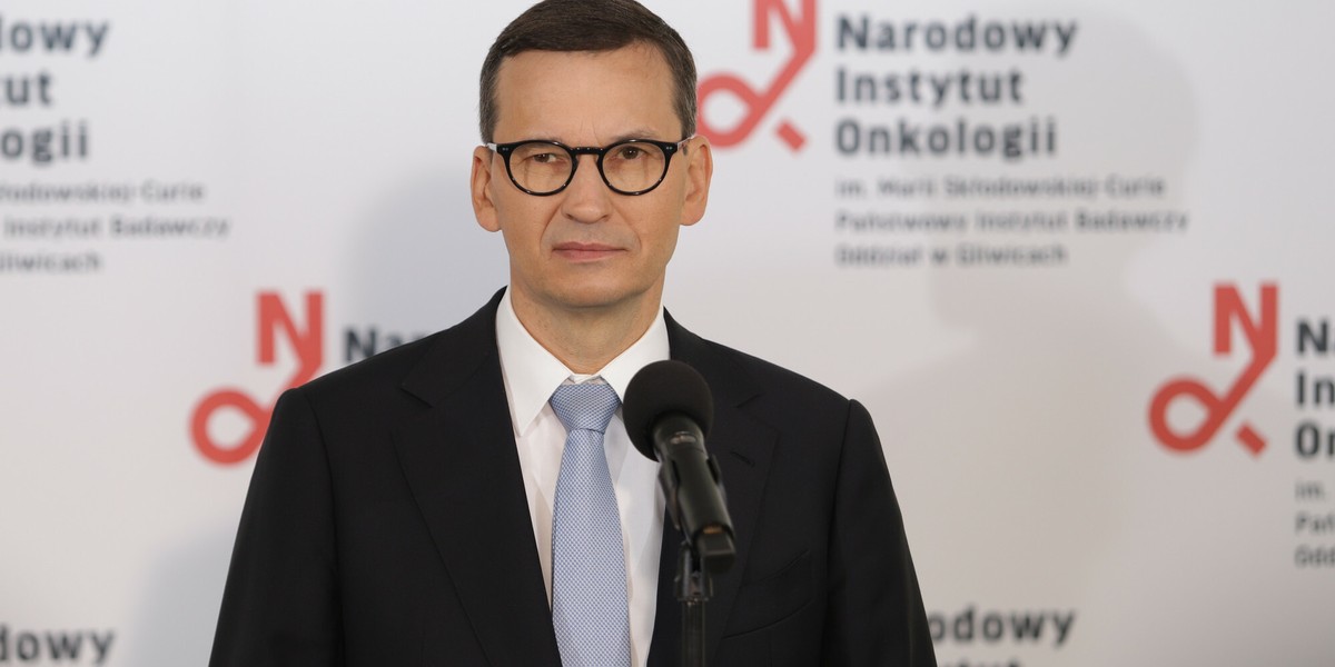 Premier Mateusz Morawiecki.